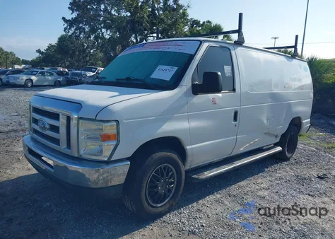 2012 Ford E-250 Commercial z USA, uszkodzony, nr VIN 1FTNE2EW8CDA63859